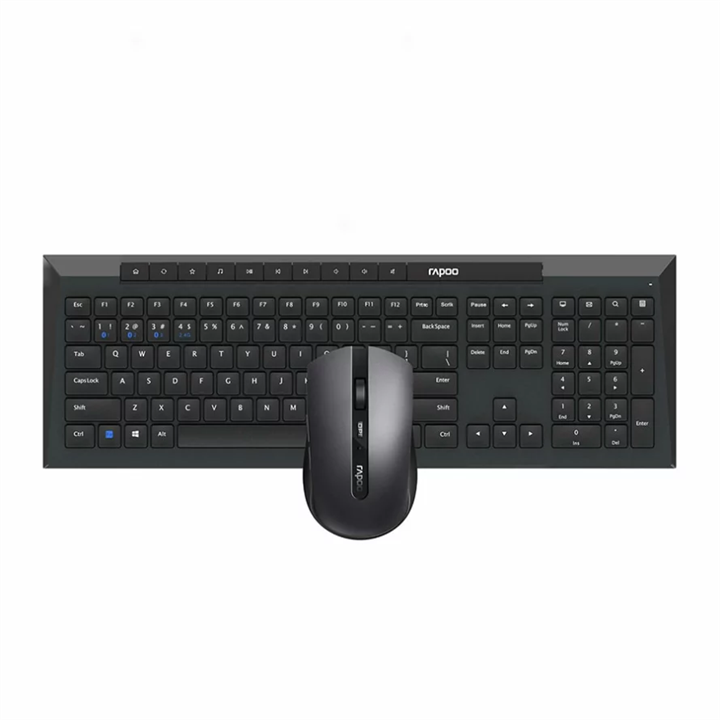 کیبورد و موس بی سیم رپو مدل 8210M Rapoo 8210M Wireless Keyboard And Mouse